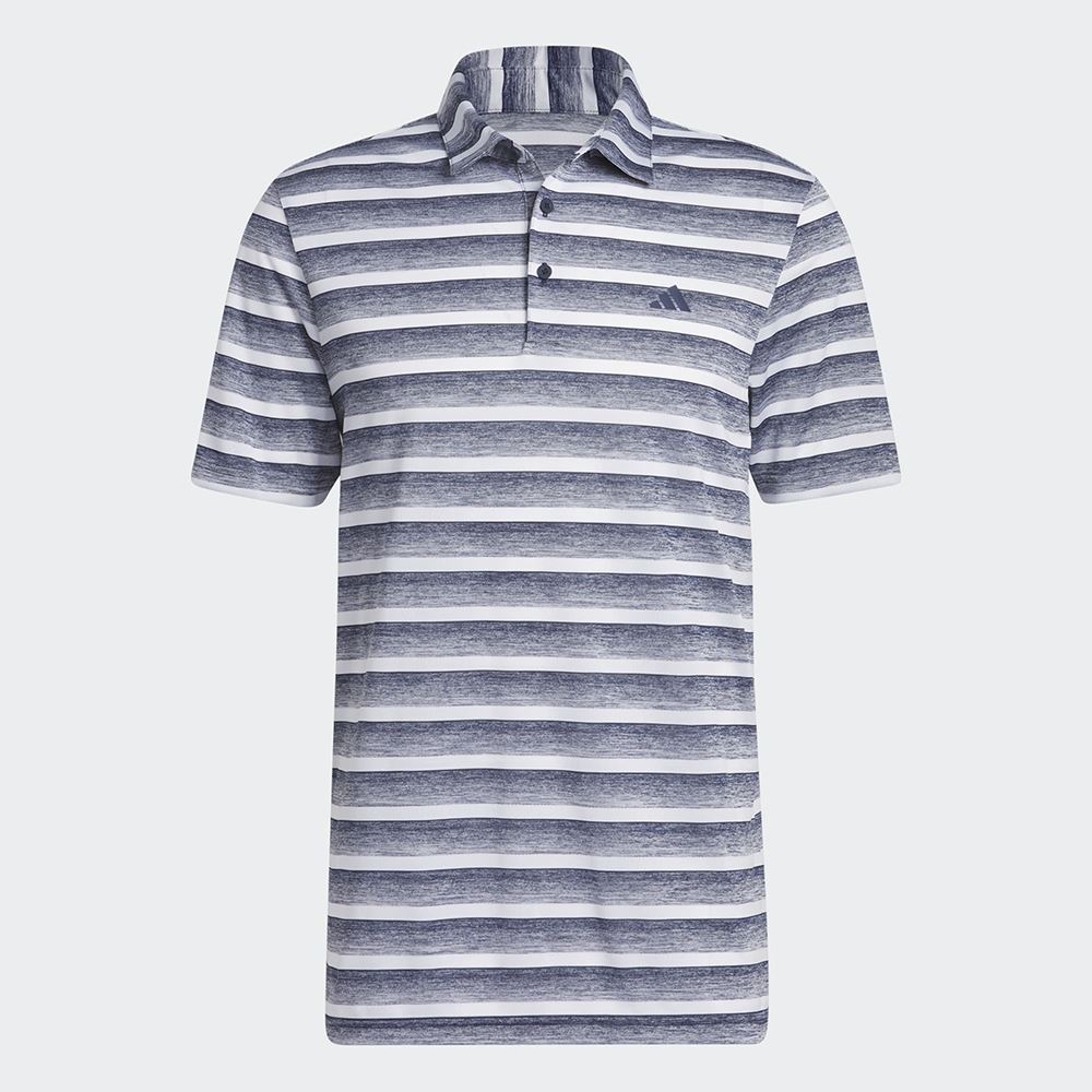 Picture of adidas zns Men's 2 Colour Stripe Polo Shirt - Collegiate Navy / White