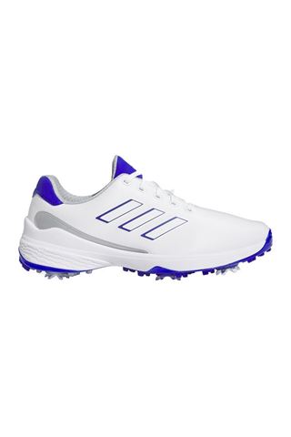 Picture of adidas Men's ZG23 Golf Shoes - Cloud White / Lucid Blue / Silver Metallic