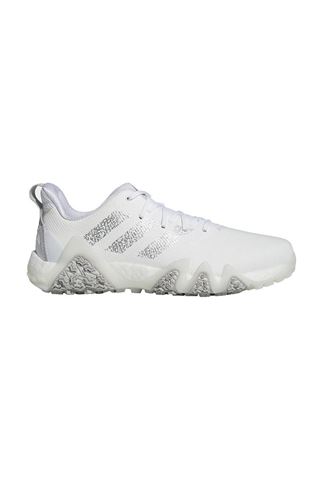 Picture of adidas Men's Codechaos 22 Spikeless Golf Shoes - Cloud White / Silver Metallic / Grey Two