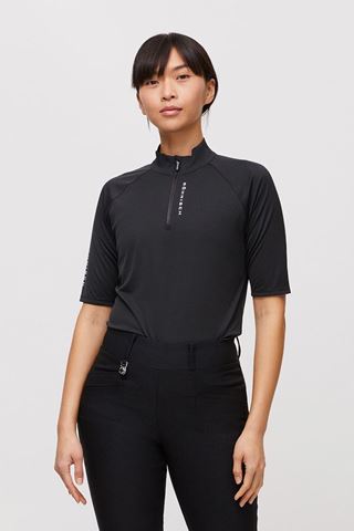 Picture of Rohnisch Ladies Addy Short Sleeve Top - Black