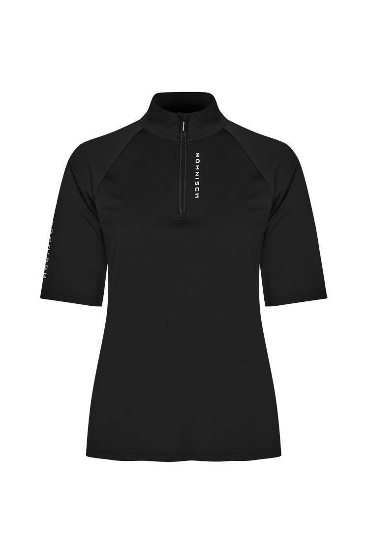 Picture of Rohnisch Ladies Addy Short Sleeve Top - Black