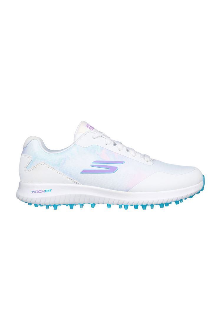 Picture of Skechers Women's Go Golf Max 2 - Splash - White Multi - UK 2.5 Only