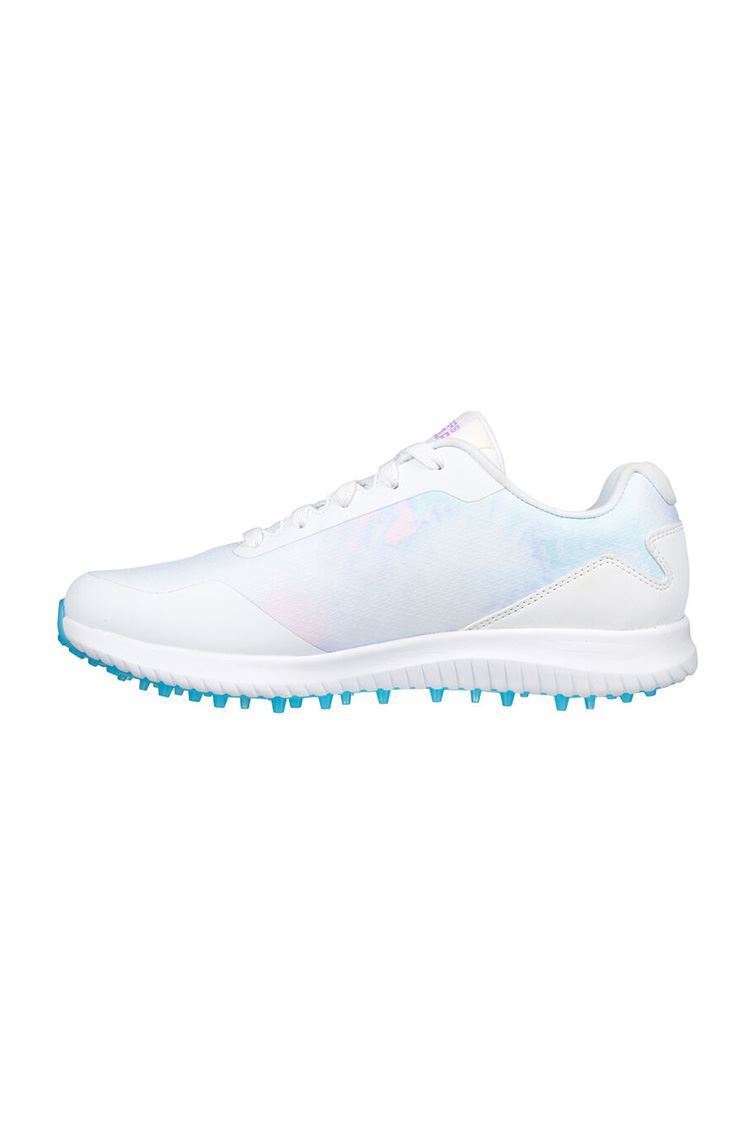 Picture of Skechers Women's Go Golf Max 2 - Splash - White Multi - UK 2.5 Only