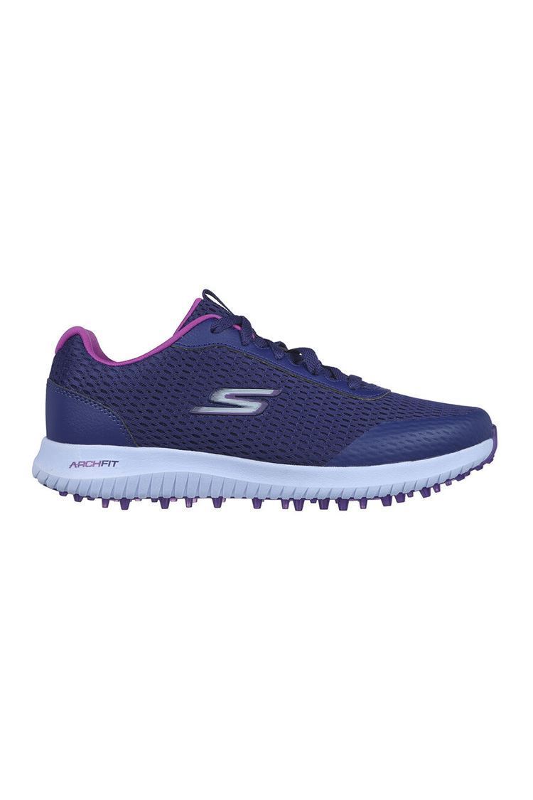 Picture of Skechers zns Women's Go Golf Max Fairway 3 Golf Shoes - Navy / Purple - UK 3.5 Only