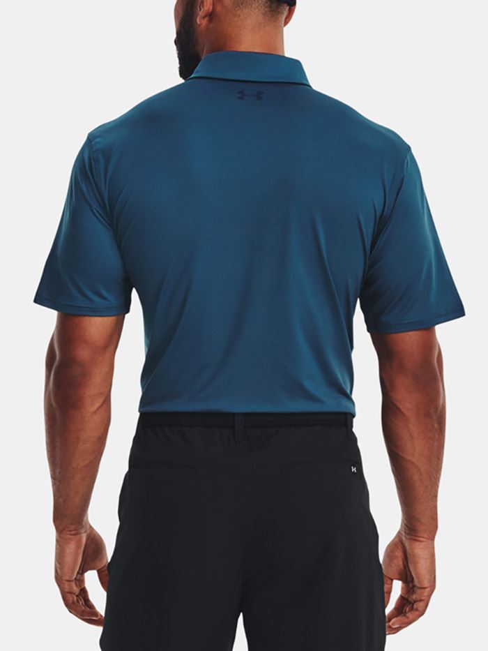 Picture of Under Armour Men's UA T2G Polo Shirt - Petrol Blue 437