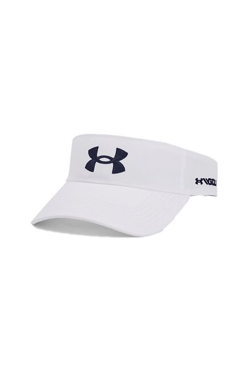 Under Armour Men's Golf 96 Visor White / Midnight Navy 101 1361548