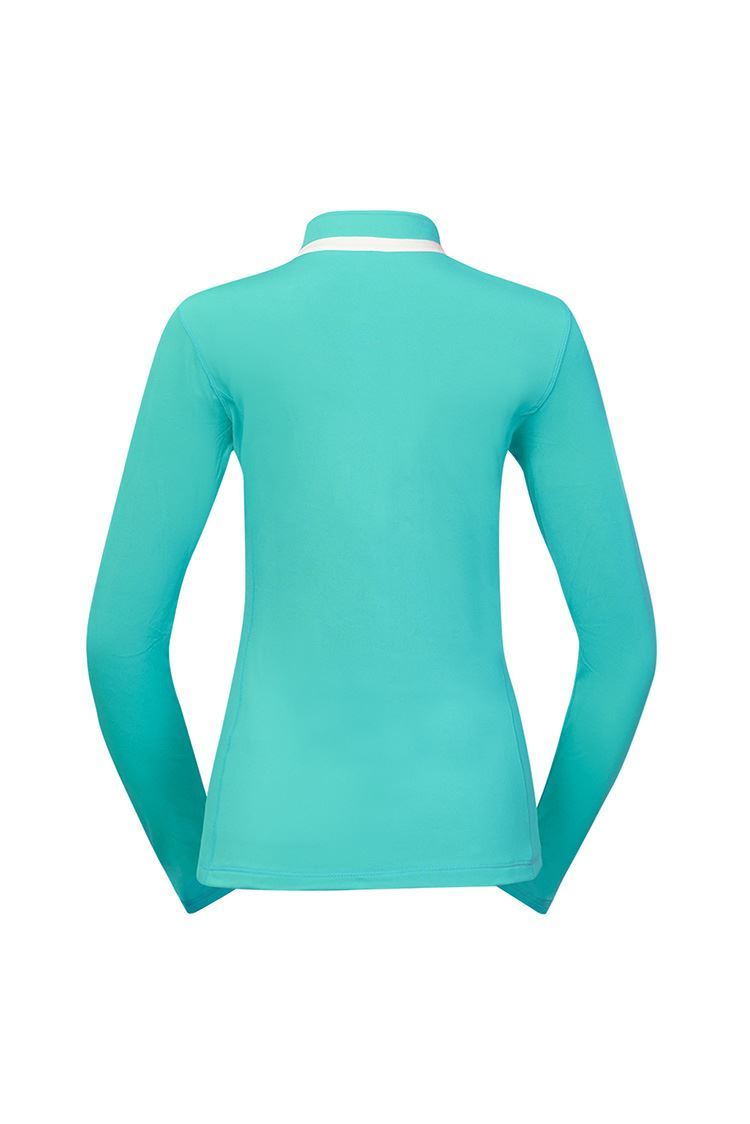 Picture of Pure Golf  Ladies Mist Midlayer Jacket - Ocean Blue