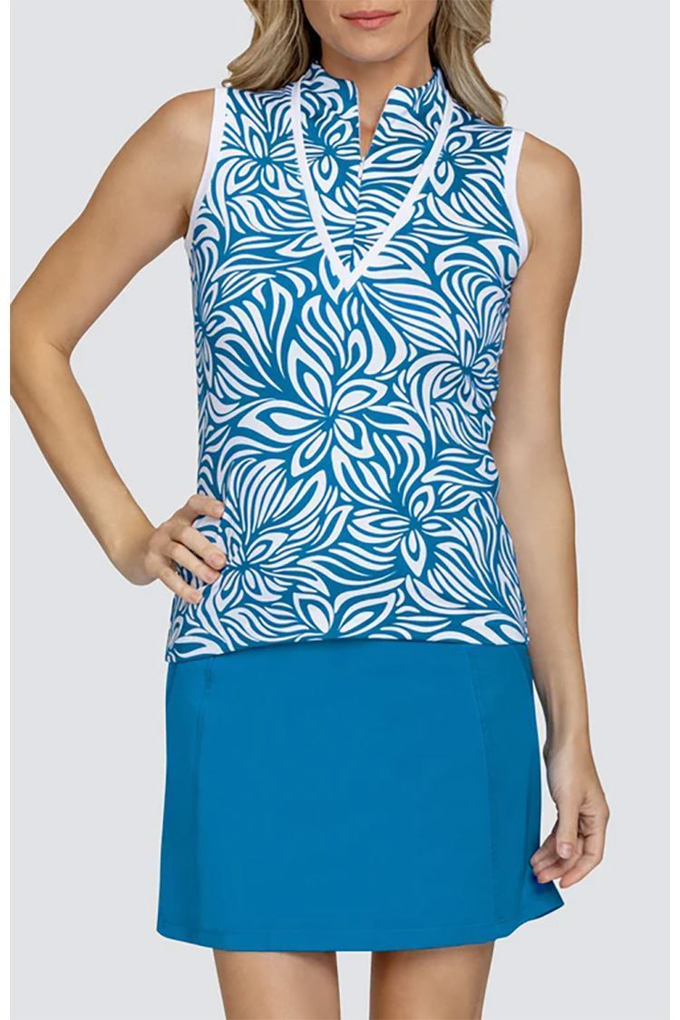 Picture of Tail zns Ladies Shasta Sleeveless Golf Top - Grecian Blooms
