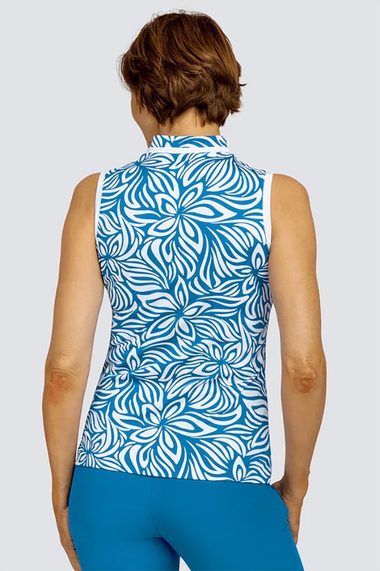 Picture of Tail zns Ladies Shasta Sleeveless Golf Top - Grecian Blooms