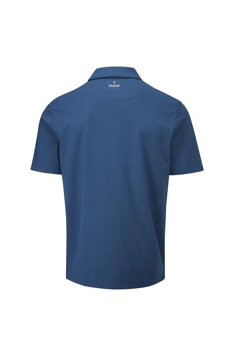 Picture of Farah Golf Men's Keller Polo Shirt - Regatta Blue
