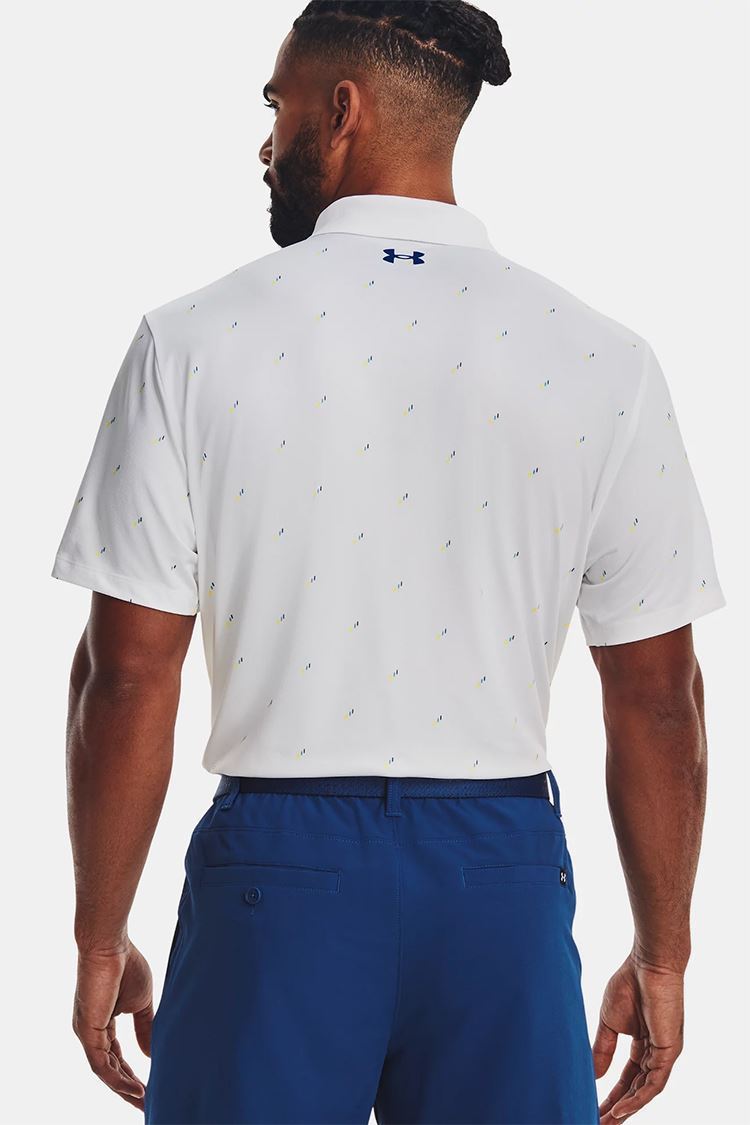 Picture of Under Armour Men's Performance 3.0 Deuce Golf Polo Shirt - White 100