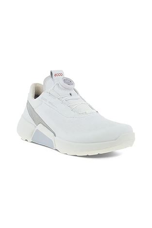 Show details for Ecco Golf Women's Biom H4 Golf Shoes - Boa - White / Concrete
