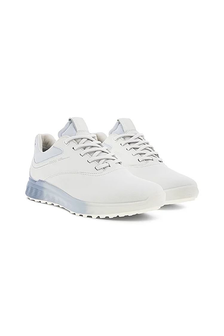 Picture of Ecco zns Women's Golf S - Three Golf Shoes - White / Dusty Blue / Air