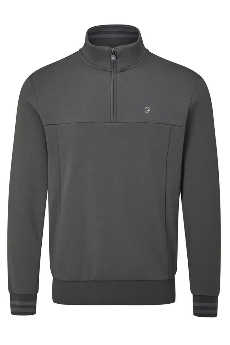 Picture of Farah Golf Men's Tisdale Sweater - Dark Shadow