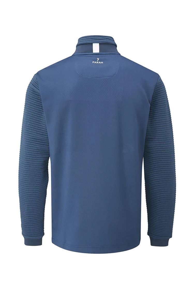 Picture of Farah Golf Men's  Warren Sweater - Farah Teal