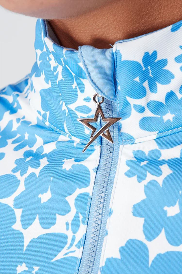 Picture of Swing out Sister zns Ladies Celeste 1/4 Zip Top - Full Bloom