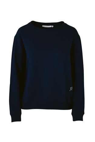 Show details for Swing out Sister Ladies Fern Sweater - Navy Blazer
