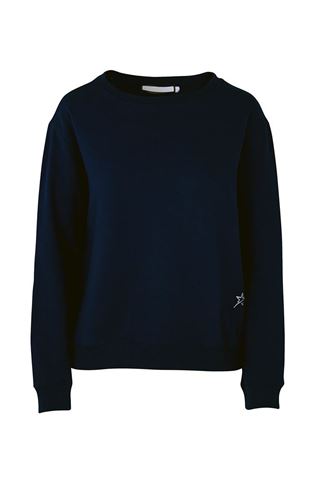 Picture of Swing out Sister Ladies Fern Sweater - Navy Blazer