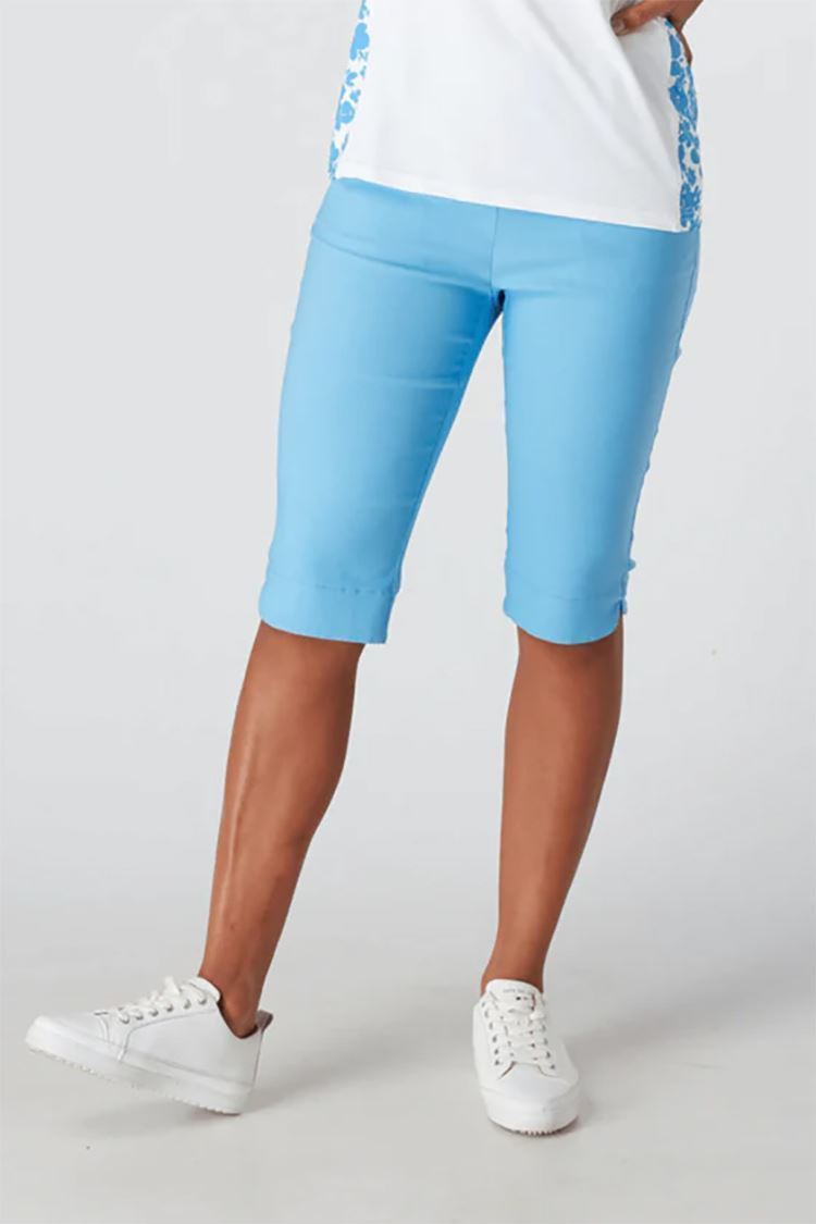 Picture of Swing out Sister Ladies Rosamonde Pull on Shorts - Tranquil Blue