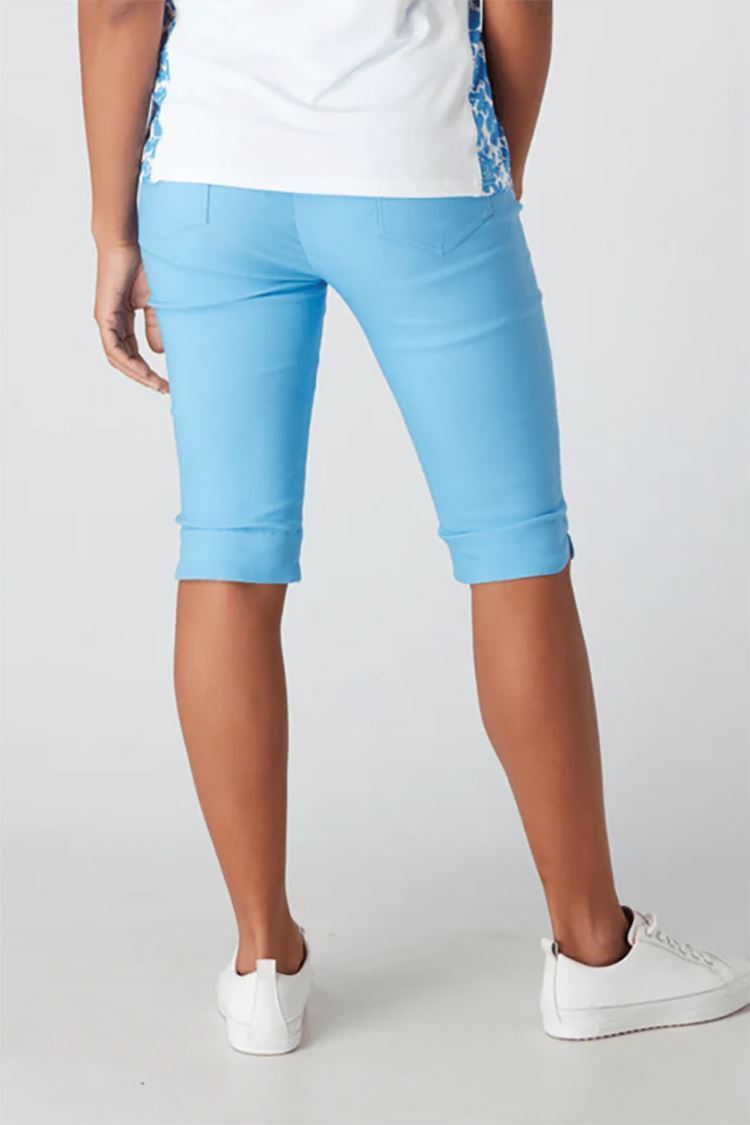 Picture of Swing out Sister Ladies Rosamonde Pull on Shorts - Tranquil Blue