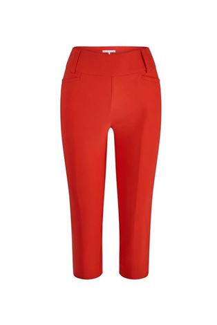 Show details for Swing out Sister Ladies Estelle Pull on Capri - Luscious Red