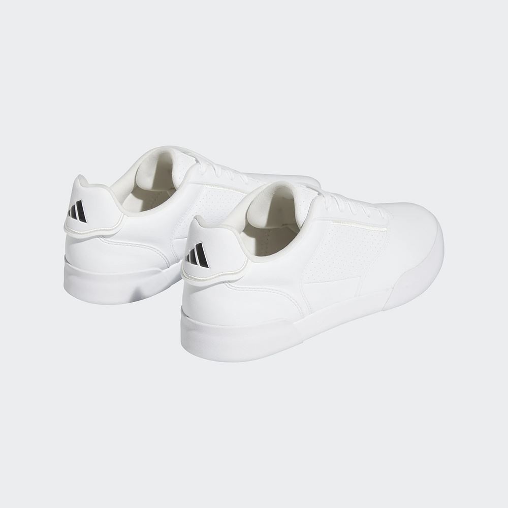 Picture of adidas zns Men's Retrocross Spikeless Golf Shoes - Cloud White / Core Black / Chalk White