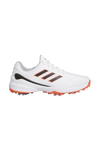 Picture of adidas Men's ZG23 Golf Shoes - Cloud White / Core Black / Semi Solar Red