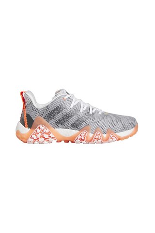 Picture of adidas zns Men's Codechaos 22 Spikeless Golf Shoes - Cloud White / Grey Six / Solar Red
