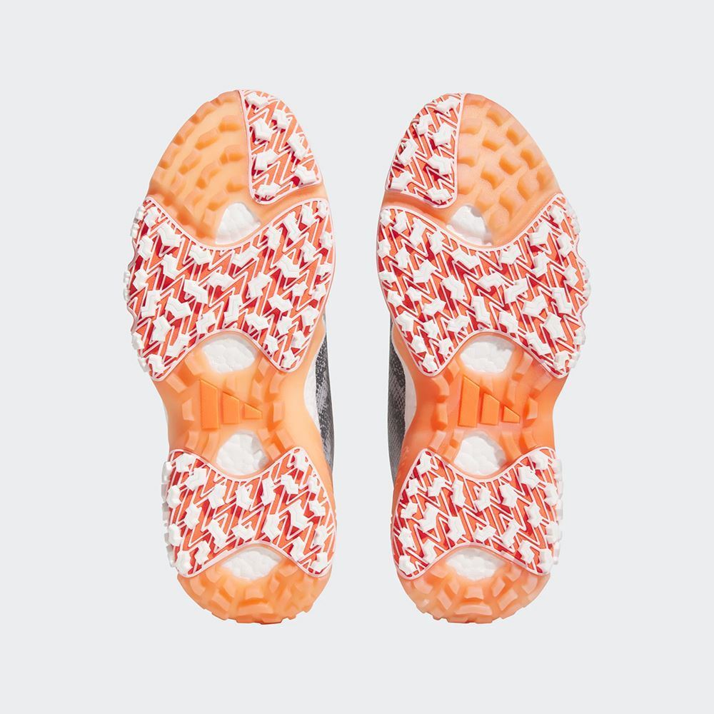 Picture of adidas zns Men's Codechaos 22 Spikeless Golf Shoes - Cloud White / Grey Six / Solar Red