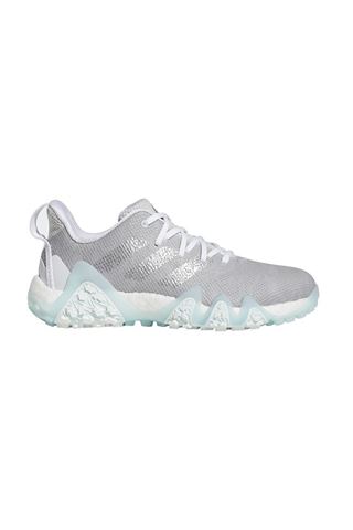 Picture of adidas Womens Codechaos 22 Spikeless Golf Shoes - Grey One / Silver Metallic / Almost Blue