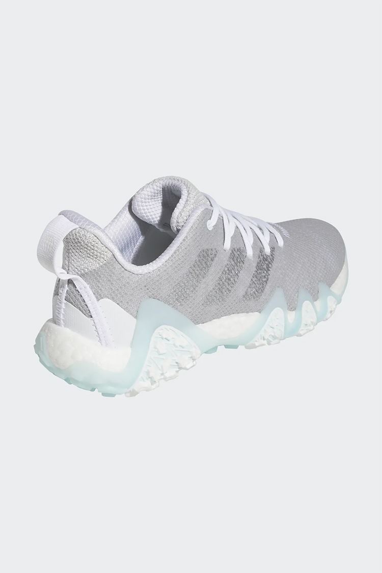 Picture of adidas zns Womens Codechaos 22 Spikeless Golf Shoes - Grey One / Silver Metallic / Almost Blue