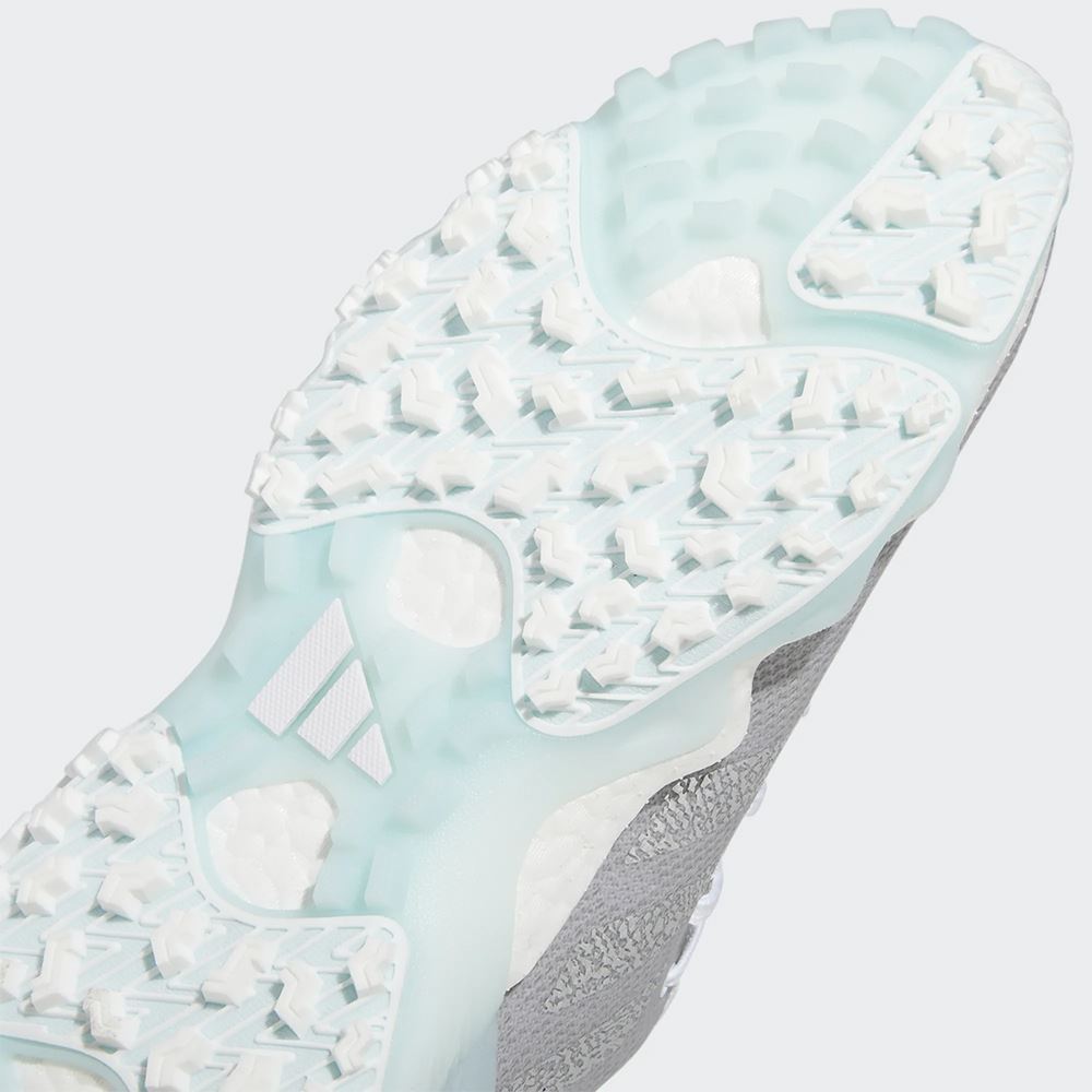 Picture of adidas zns Womens Codechaos 22 Spikeless Golf Shoes - Grey One / Silver Metallic / Almost Blue