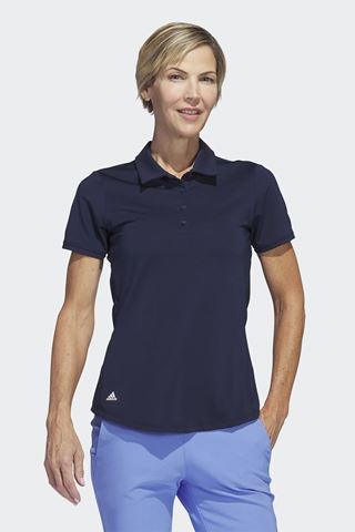 Picture of adidas Women's Ultimate Solid Short Sleeve Polo Shirt - Collegiate Navy