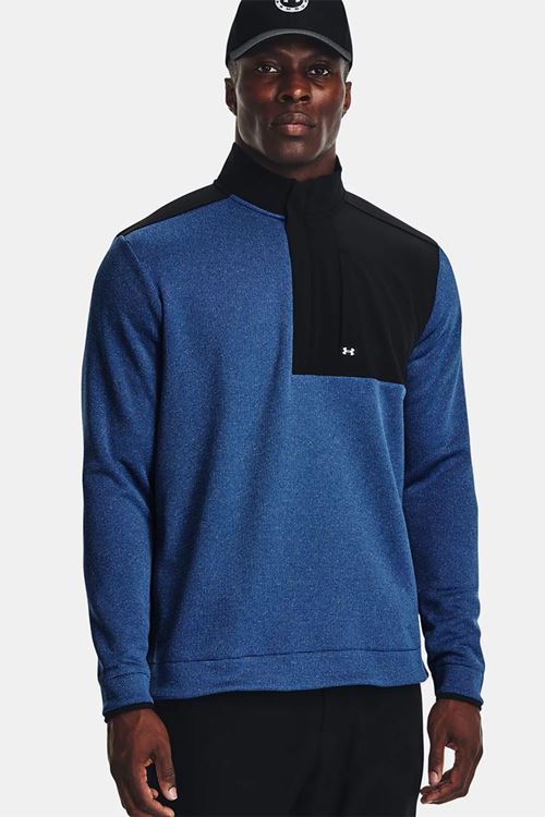 Under Armour Men's UA Storm Sweater Fleece Blue Mirage / White 471