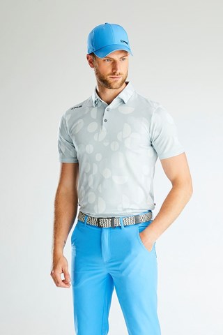 Picture of Ping zns Men's Jay Polo Shirt - Pearl Grey