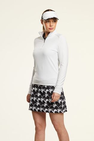 Show details for Ping Ladies Sonya 1/2 Zip Sweater - White
