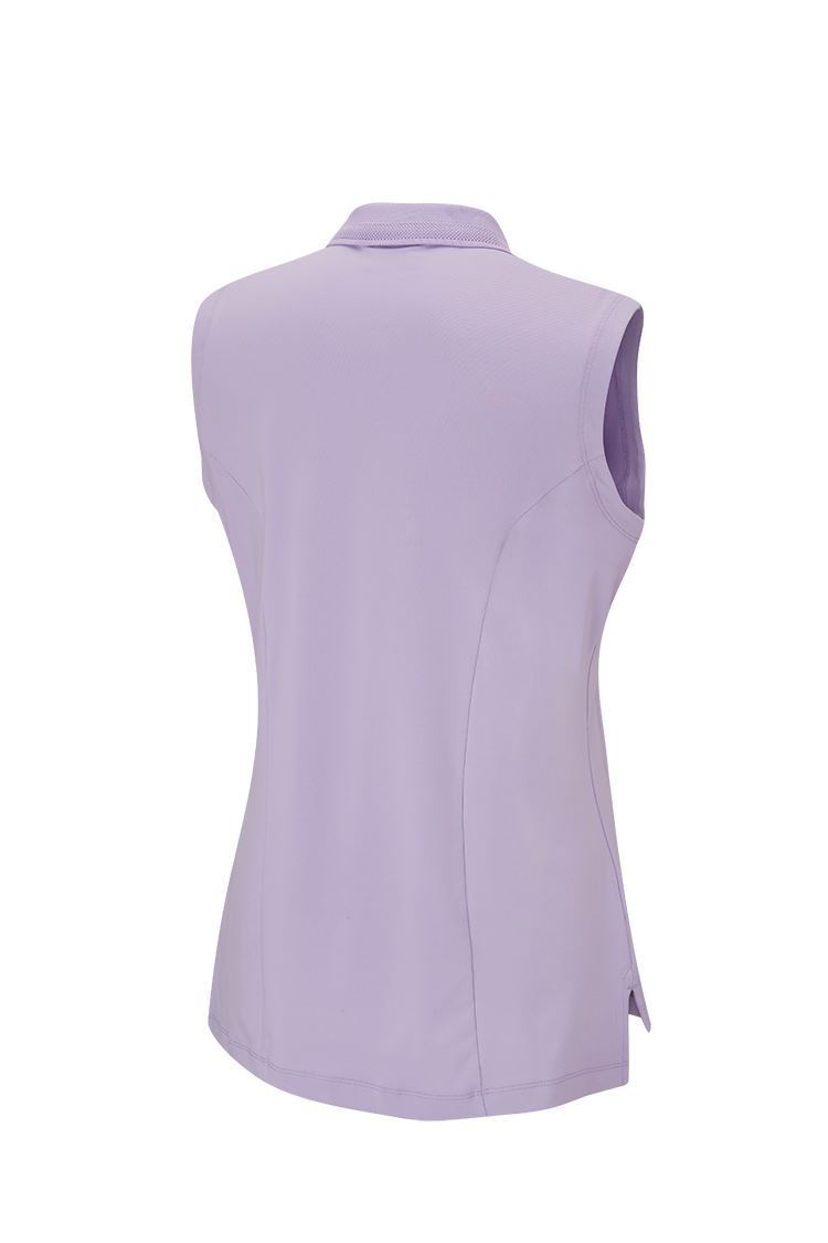Picture of Ping zns Ladies Solene Sleeveless Polo - Cool Lilac