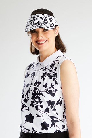 Picture of Ping ZNS Ladies May Visor - White Multi