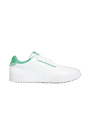 Show details for adidas Men's Retrocross Spikeless Golf Shoes - Cloud White / Court Green