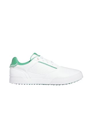 Picture of adidas Men's Retrocross Spikeless Golf Shoes - Cloud White / Court Green