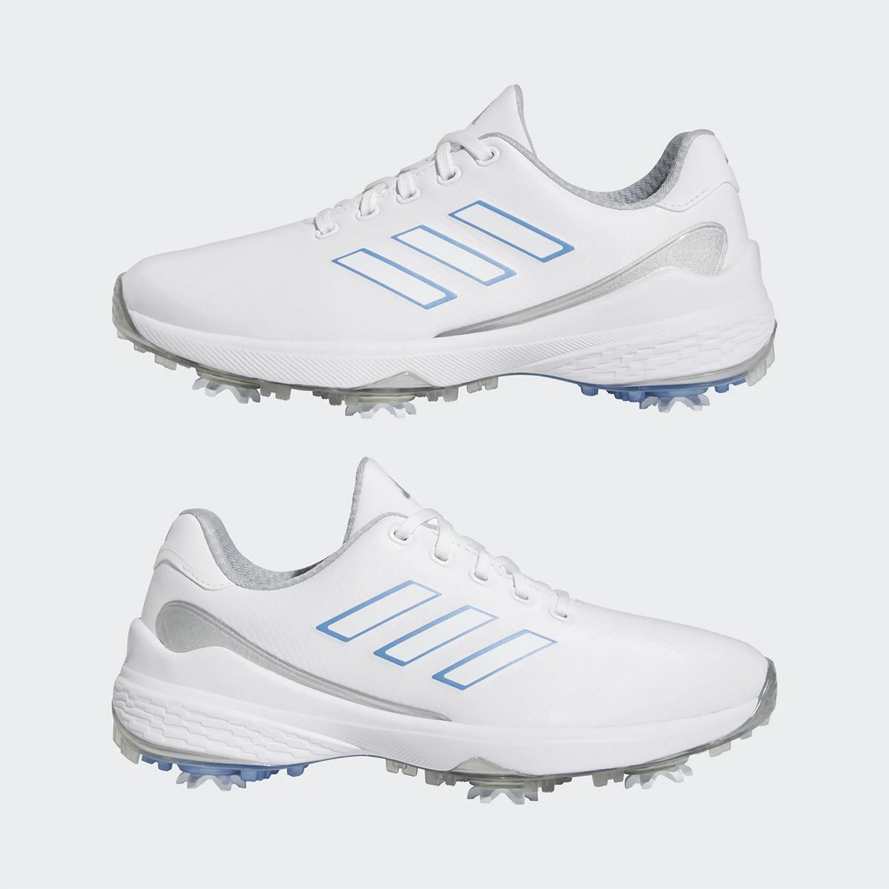 Picture of adidas Women's ZG23 Lightstrike Golf Shoes - Cloud White / Blue Fusion