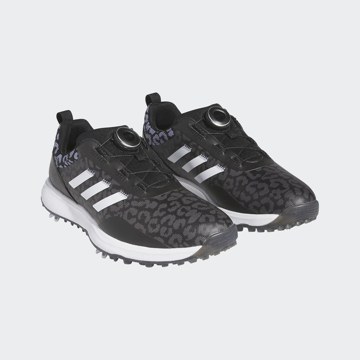 Picture of adidas zns Women's S2G Boa 23 Golf Shoes - Core Black / Cloud White / Silver Violet