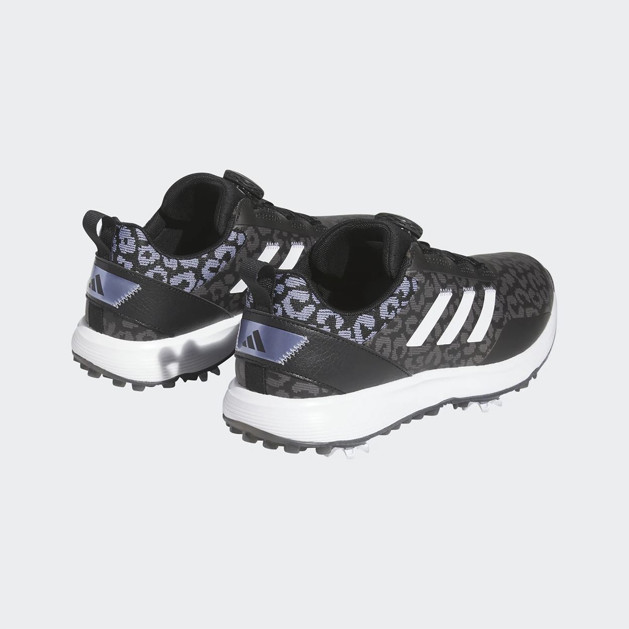 Picture of adidas zns Women's S2G Boa 23 Golf Shoes - Core Black / Cloud White / Silver Violet