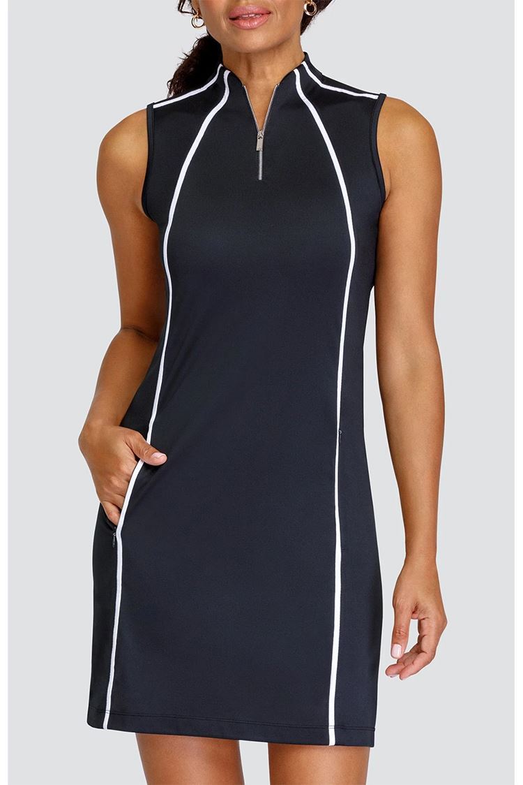 Picture of Tail zns Ladies Mika Sleeveless Golf Dress - Onyx - Large Only