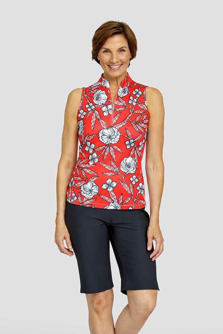 Picture of Tail Ladies Soria Sleeveless Golf Top - Palacio Gardens