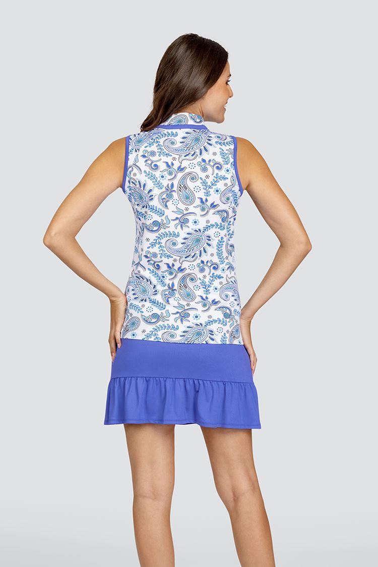 Picture of Tail Ladies Riri Sleeveless Golf Top - Paisley Paradise