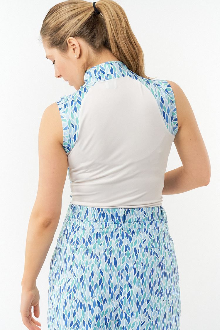 Picture of Pure Golf Ladies Freda Sleeveless Polo Shirt - Willow