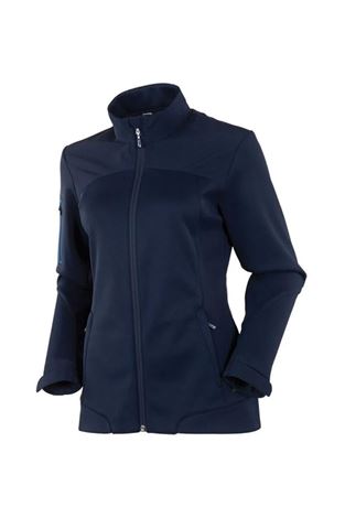 Show details for Sunice Ladies Bianca Long Sleeve Jacket - Midnight / Vibrant Blue 3115