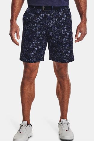 Show details for Under Armour Men's UA Drive Printed Taper Shorts - Midnight Navy / Halo Grey 410