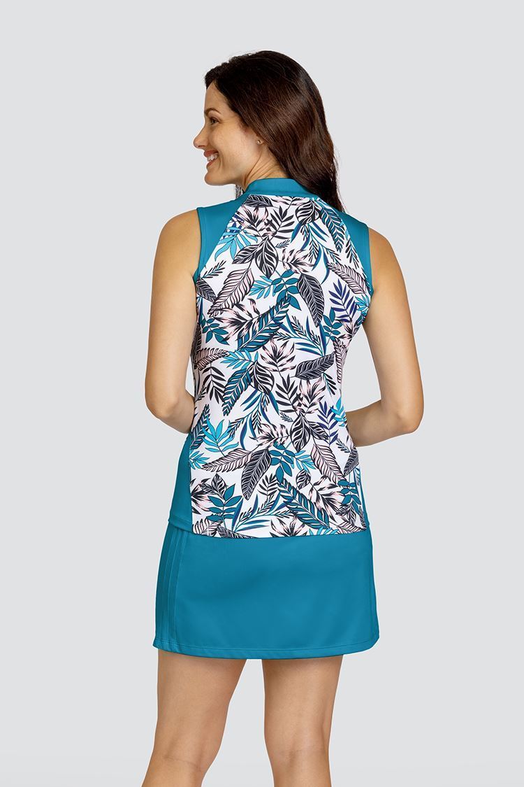 Picture of Tail Ladies Cindylou Sleeveless Top - Rowan Foliage
